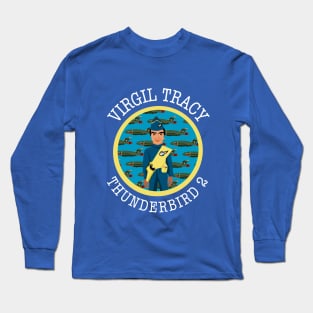 Virgil Tracy Thunderbirds 2 Original TV Series Long Sleeve T-Shirt